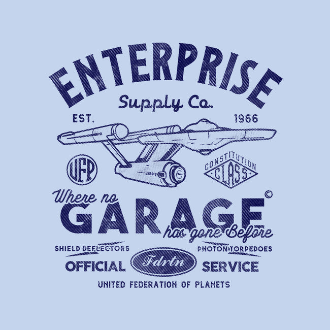 Enterprise Garage-None-Polyester-Shower Curtain-Arinesart