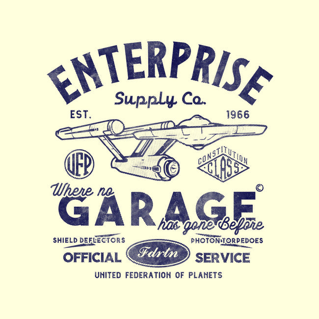 Enterprise Garage-None-Removable Cover w Insert-Throw Pillow-Arinesart