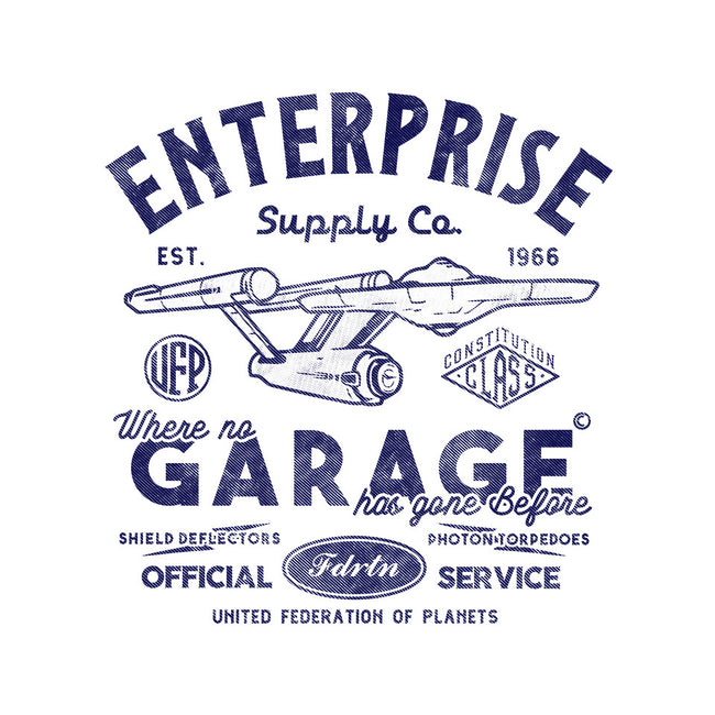 Enterprise Garage-Mens-Long Sleeved-Tee-Arinesart