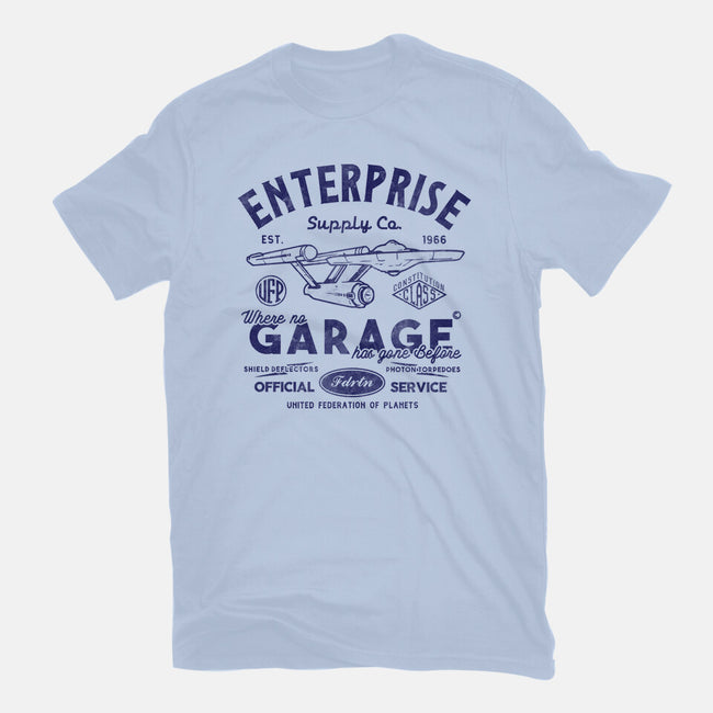 Enterprise Garage-Womens-Fitted-Tee-Arinesart