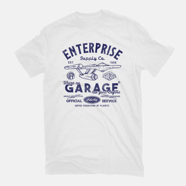 Enterprise Garage-Unisex-Basic-Tee-Arinesart