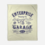 Enterprise Garage-None-Fleece-Blanket-Arinesart