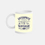 Enterprise Garage-None-Mug-Drinkware-Arinesart