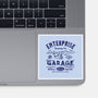 Enterprise Garage-None-Glossy-Sticker-Arinesart