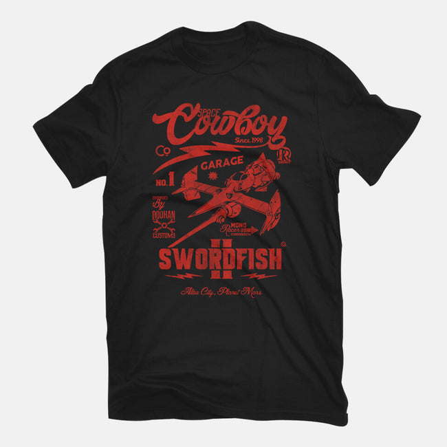 Cowboy Garage-Mens-Heavyweight-Tee-Arinesart