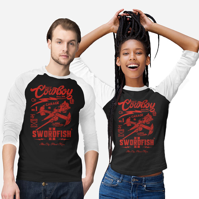 Cowboy Garage-Unisex-Baseball-Tee-Arinesart