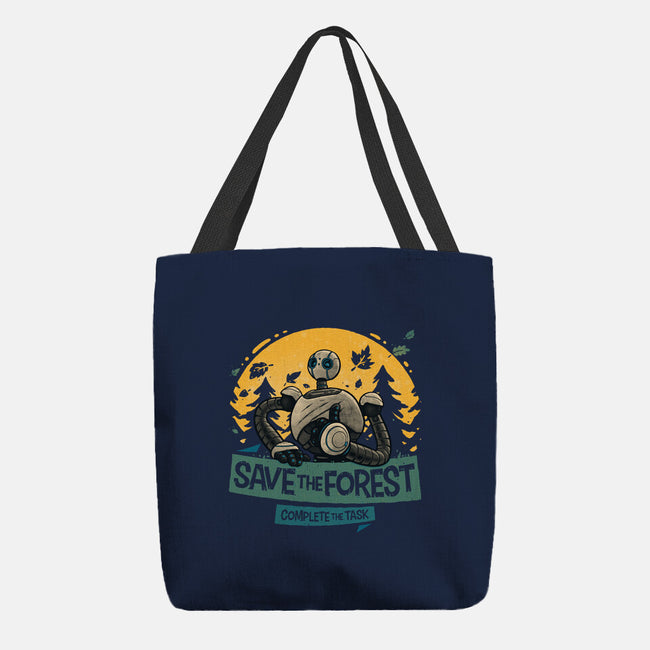 Save The Forest-None-Basic Tote-Bag-teesgeex