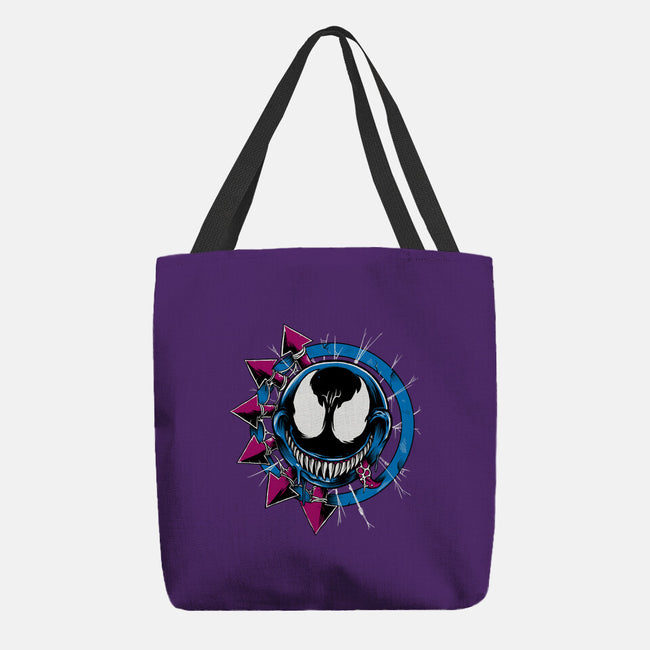 Venom Smiley-None-Basic Tote-Bag-joerawks