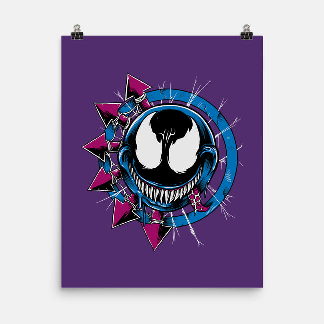 Venom Smiley-None-Matte-Poster-joerawks