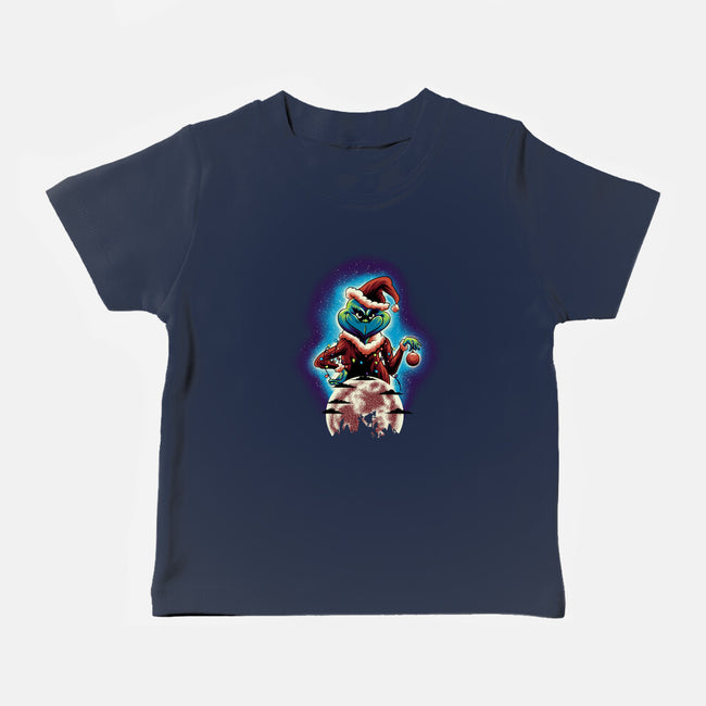 The Christmas Thief-Baby-Basic-Tee-rmatix