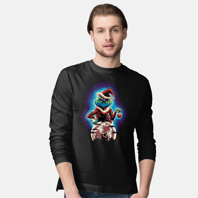 The Christmas Thief-Mens-Long Sleeved-Tee-rmatix