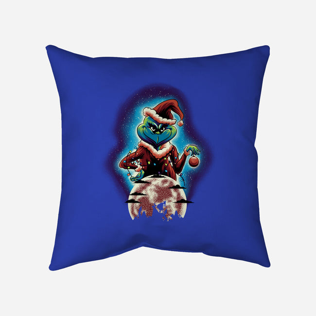 The Christmas Thief-None-Removable Cover w Insert-Throw Pillow-rmatix