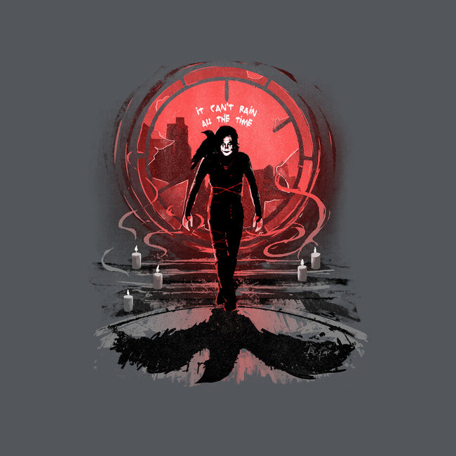 The Crow's Rain-Mens-Heavyweight-Tee-IKILO