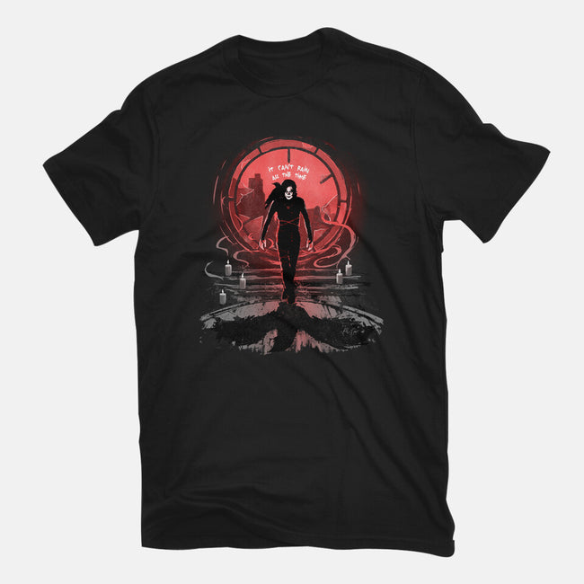 The Crow's Rain-Mens-Heavyweight-Tee-IKILO