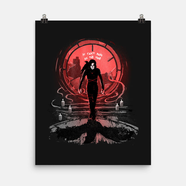 The Crow's Rain-None-Matte-Poster-IKILO