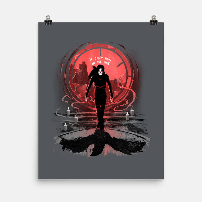 The Crow's Rain-None-Matte-Poster-IKILO