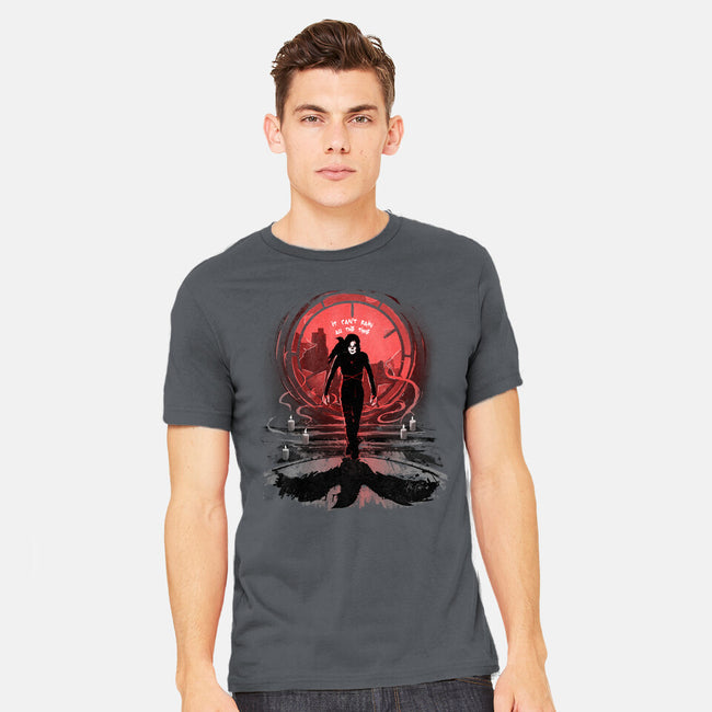 The Crow's Rain-Mens-Heavyweight-Tee-IKILO