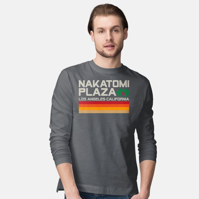 Retro Plaza-Mens-Long Sleeved-Tee-DrMonekers