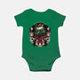 Christmas Dragon-Baby-Basic-Onesie-glitchygorilla