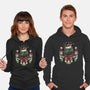 Christmas Dragon-Unisex-Pullover-Sweatshirt-glitchygorilla