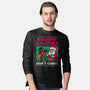 Ugly Sweater Holiday Food-Mens-Long Sleeved-Tee-Studio Mootant