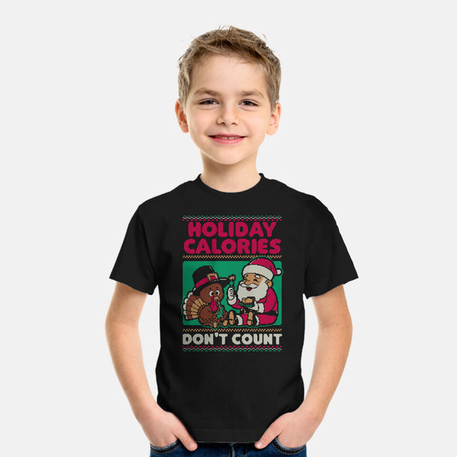 Ugly Sweater Holiday Food-Youth-Basic-Tee-Studio Mootant