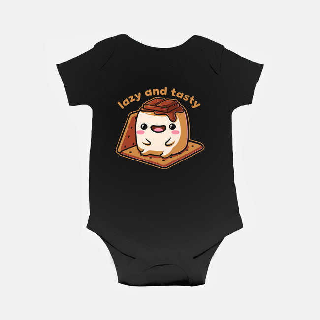 Cute Smore Tasty-Baby-Basic-Onesie-Studio Mootant