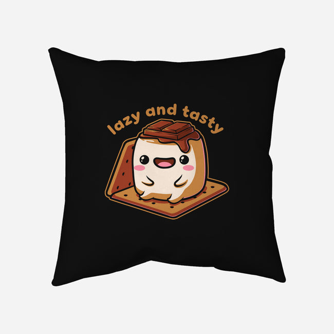 Cute Smore Tasty-None-Removable Cover w Insert-Throw Pillow-Studio Mootant