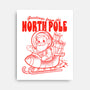 Greetings From The North Pole-None-Stretched-Canvas-palmstreet