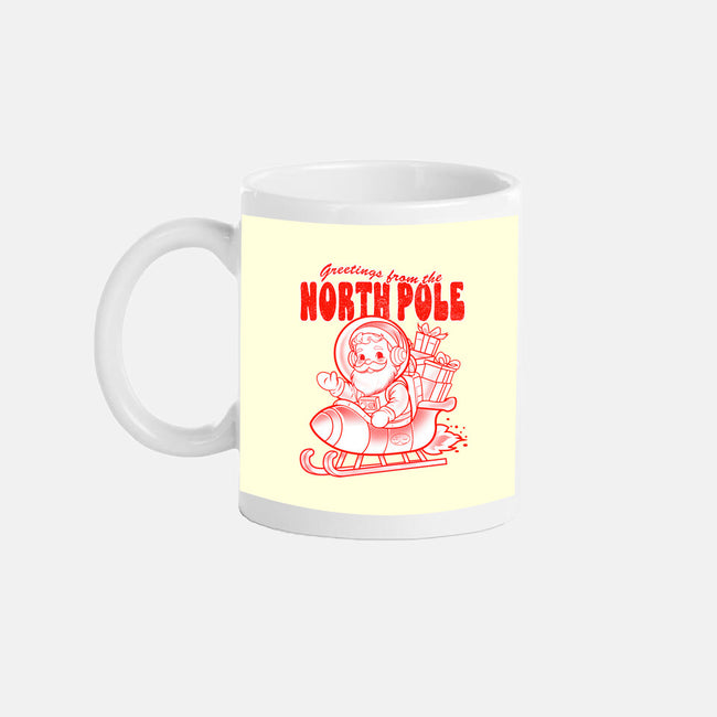 Greetings From The North Pole-None-Mug-Drinkware-palmstreet