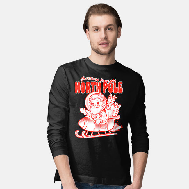 Greetings From The North Pole-Mens-Long Sleeved-Tee-palmstreet