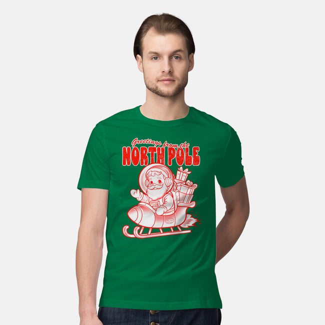 Greetings From The North Pole-Mens-Premium-Tee-palmstreet