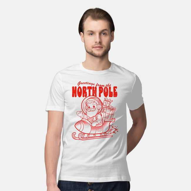 Greetings From The North Pole-Mens-Premium-Tee-palmstreet