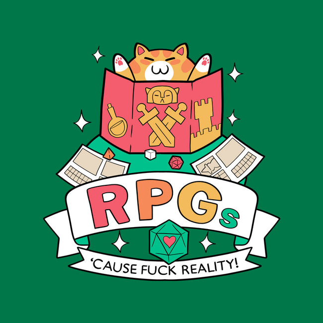 RPGs Cause Eff Reality-None-Stretched-Canvas-queenmob