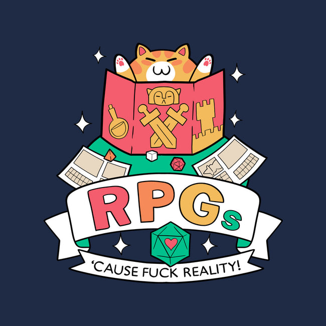 RPGs Cause Eff Reality-Womens-Fitted-Tee-queenmob