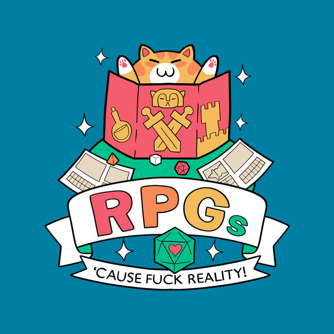 RPGs Cause Eff Reality-Unisex-Basic-Tee-queenmob