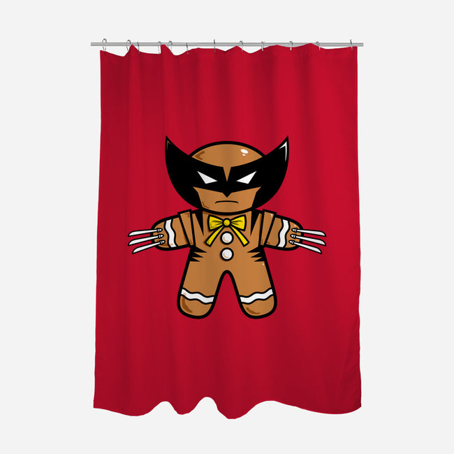 Gingerbread Wolvy-None-Polyester-Shower Curtain-krisren28