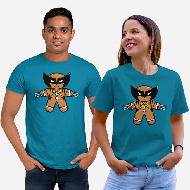 Gingerbread Wolvy-Unisex-Basic-Tee-krisren28