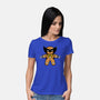 Gingerbread Wolvy-Womens-Basic-Tee-krisren28