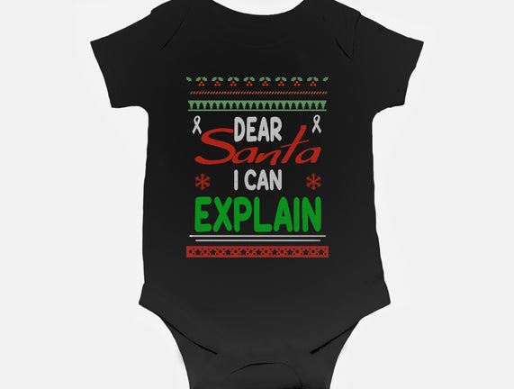 Dear Santa I Can Explain