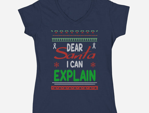 Dear Santa I Can Explain