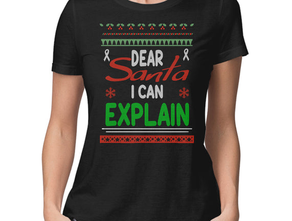 Dear Santa I Can Explain