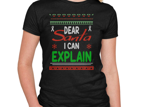 Dear Santa I Can Explain