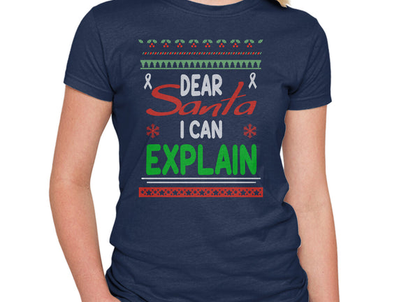 Dear Santa I Can Explain