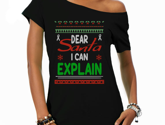 Dear Santa I Can Explain