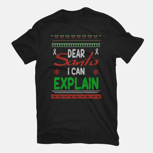 Dear Santa I Can Explain-Youth-Basic-Tee-fanfabio