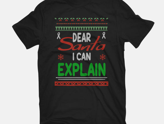 Dear Santa I Can Explain