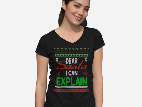 Dear Santa I Can Explain