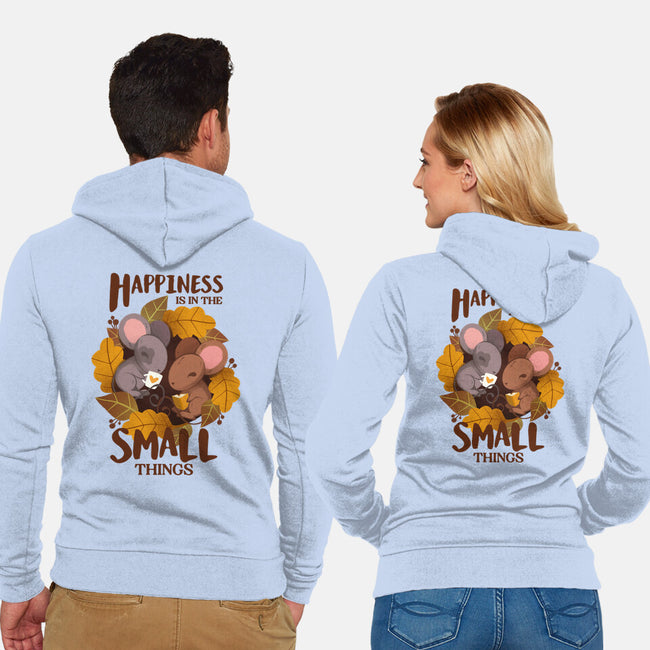 In The Small Things-Unisex-Zip-Up-Sweatshirt-ricolaa