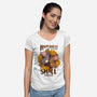 In The Small Things-Womens-V-Neck-Tee-ricolaa